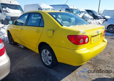 2005 Toyota Corolla Le z USA, uszkodzony, nr VIN 2T1BR32E45C364086